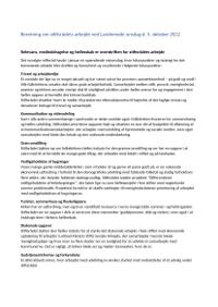 Stiftsrådsformand Susanne Møllers orientering om stiftsrådets arbejde 2022.docx