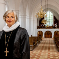 Biskop Marianne Gaarden i Maribo Domkirke