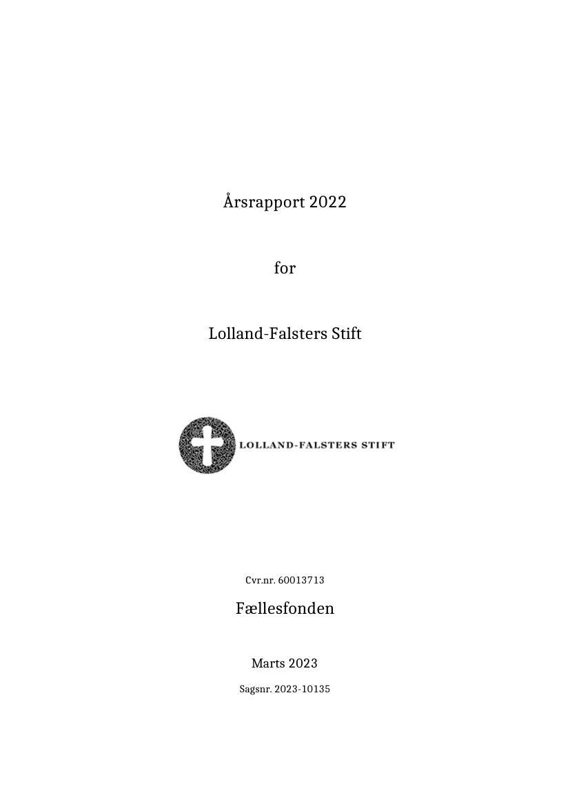 Årsrapport 2022 for Lolland-Falsters Stift.docx