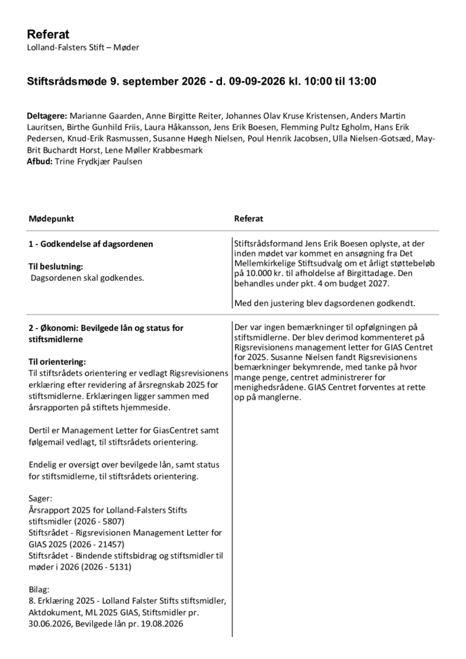 Stiftsrådsmøde 9. september 2026 - referat - ENDELIGT.pdf
